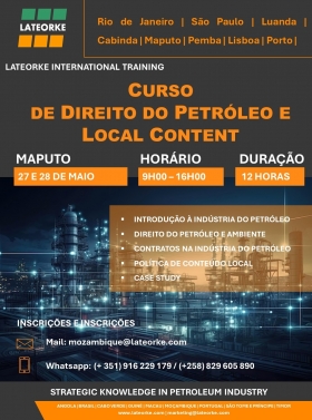 CURSO DE DIREITO DO PETRÓLEO E LOCAL CONTENT - LATEORKE - Energy Business School