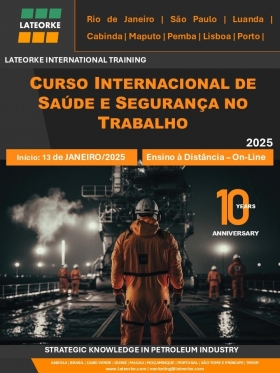 CURSO INTERNACIONAL DE SAÚDE E SEGURANÇA NO TRABALHO - On-Line - LATEORKE - Energy Business School