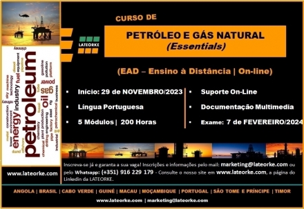 CURSO DE PETRÓLEO E GÁS NATURAL (Essentials) - LATEORKE - Energy Business School
