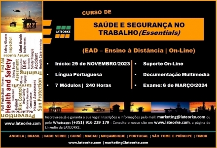 CURSO DE SAÚDE E SEGURANÇA NO TRABALHO - Essentials - LATEORKE - Energy Business School