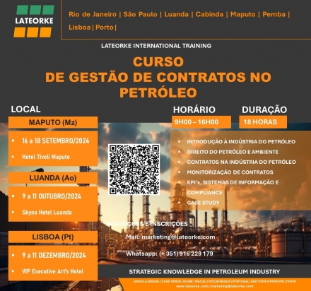 CURSO DE GESTÃO DE CONTRATOS NO PETRÓLEO - LATEORKE - Energy Business School